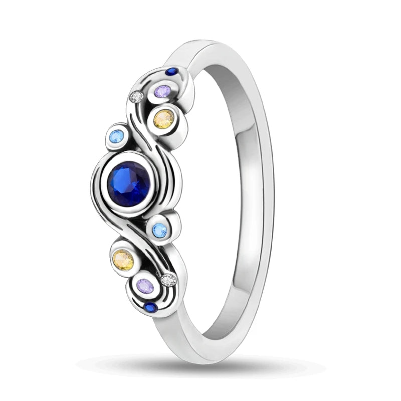 925 Sterling Silver Women’s Rings – Elegant Cubic Zirconia Designs, Multiple Styles & Sizes
