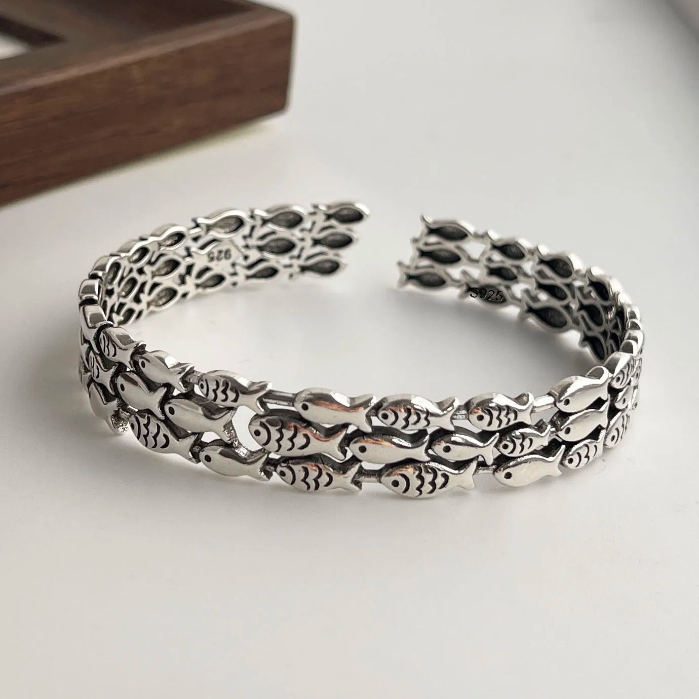 925 Sterling Silver Bohemian Flower & Charm Bracelet Set – Vintage Stackable Design