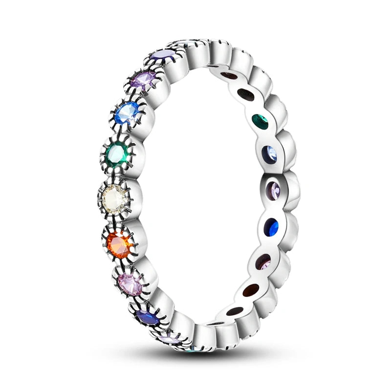 925 Sterling Silver Women’s Rings – Elegant Cubic Zirconia Designs, Multiple Styles & Sizes