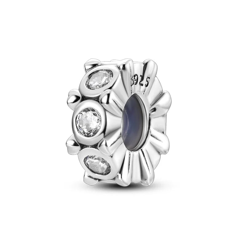 925 Sterling Silver Colorful Bead Charms – Fits Pandora Bracelets