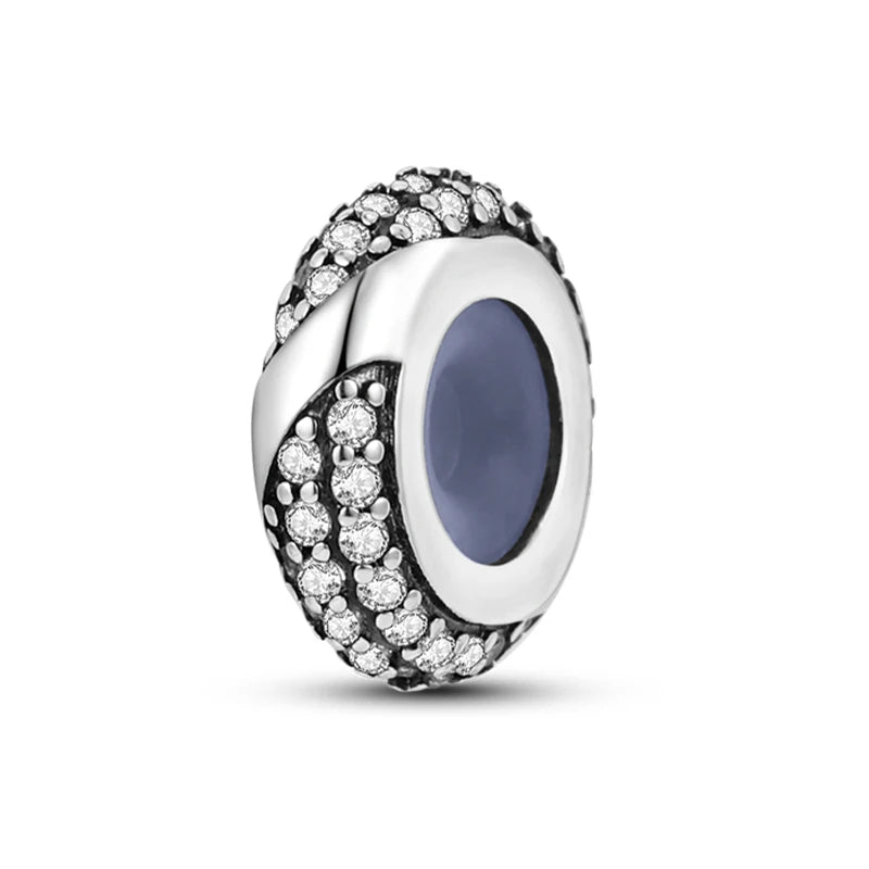 925 Sterling Silver Colorful Bead Charms – Fits Pandora Bracelets