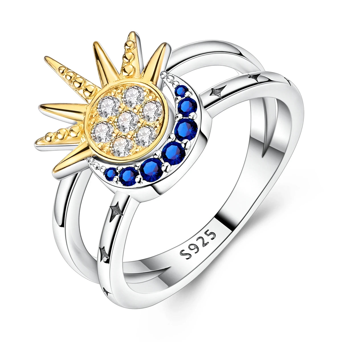 925 Sterling Silver Women’s Rings – Elegant Cubic Zirconia Designs, Multiple Styles & Sizes