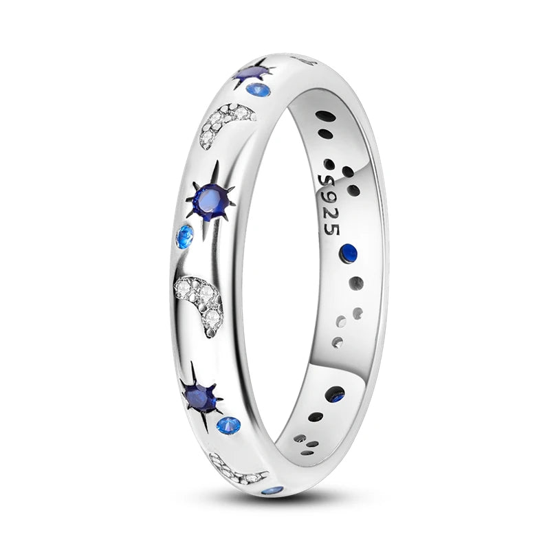 925 Sterling Silver Women’s Rings – Elegant Cubic Zirconia Designs, Multiple Styles & Sizes