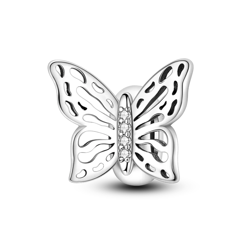 925 Sterling Silver Colorful Bead Charms – Fits Pandora Bracelets