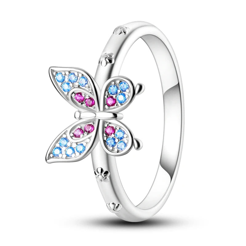925 Sterling Silver Women’s Rings – Elegant Cubic Zirconia Designs, Multiple Styles & Sizes