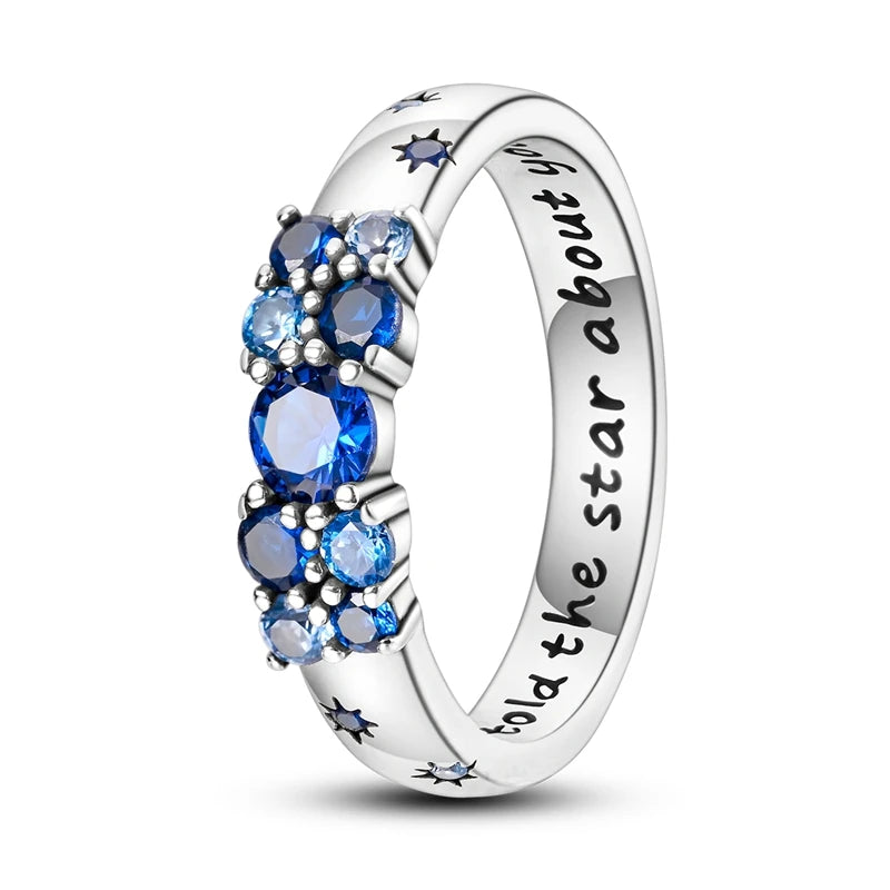 925 Sterling Silver Women’s Rings – Elegant Cubic Zirconia Designs, Multiple Styles & Sizes