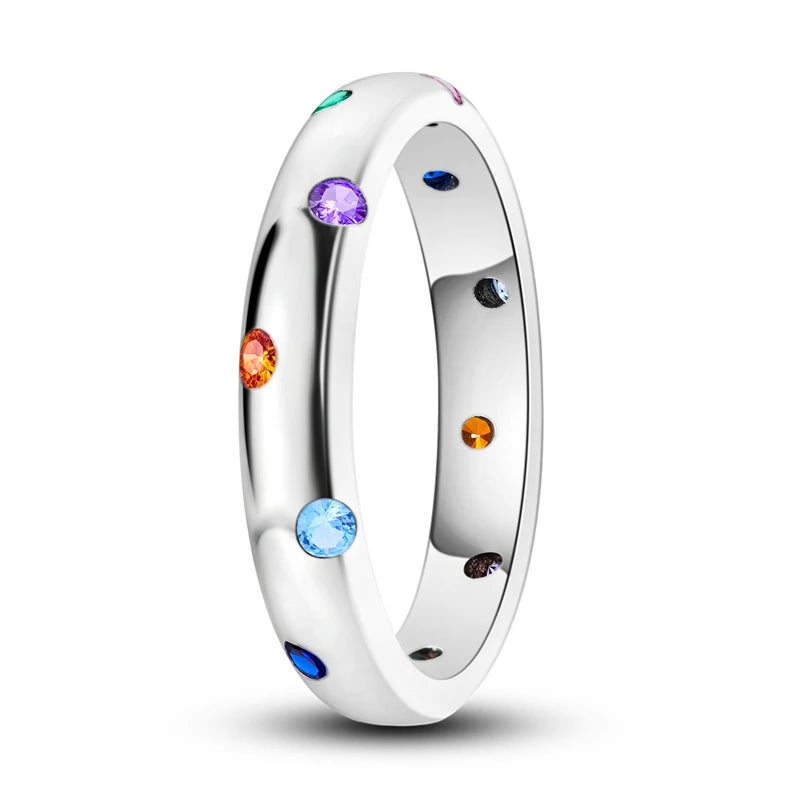 925 Sterling Silver Women’s Rings – Elegant Cubic Zirconia Designs, Multiple Styles & Sizes