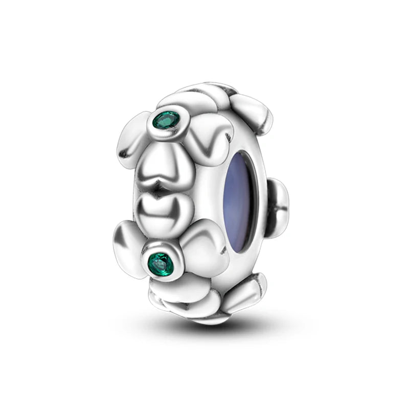 925 Sterling Silver Colorful Bead Charms – Fits Pandora Bracelets