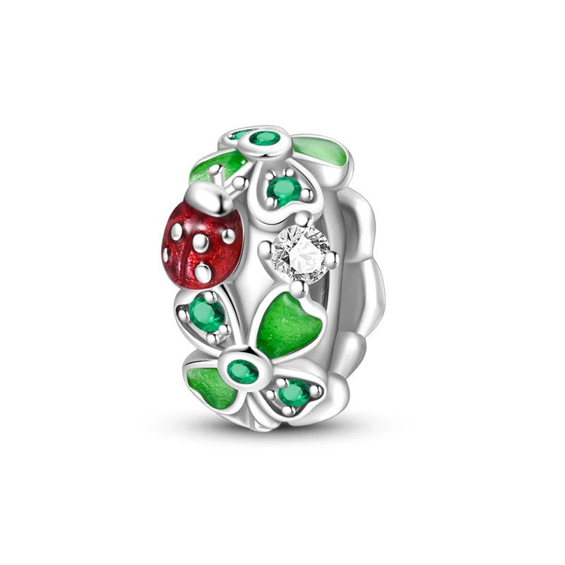 925 Sterling Silver Colorful Bead Charms – Fits Pandora Bracelets
