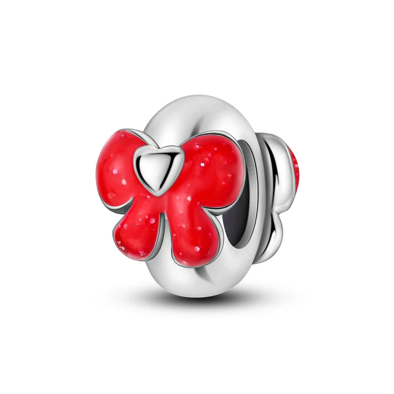 925 Sterling Silver Colorful Bead Charms – Fits Pandora Bracelets