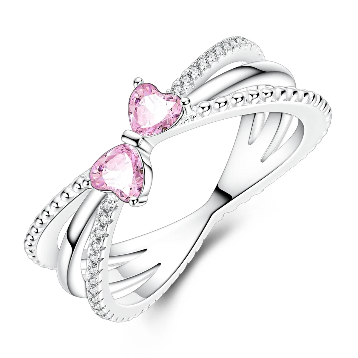 925 Sterling Silver Women’s Rings – Elegant Cubic Zirconia Designs, Multiple Styles & Sizes