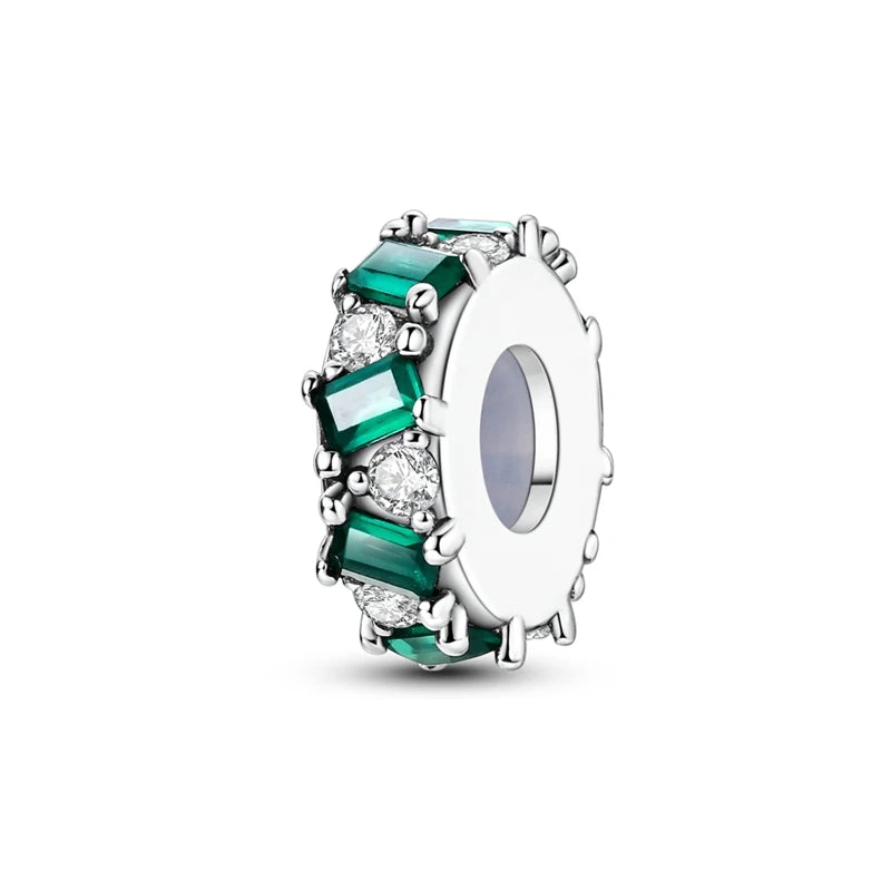 925 Sterling Silver Colorful Bead Charms – Fits Pandora Bracelets
