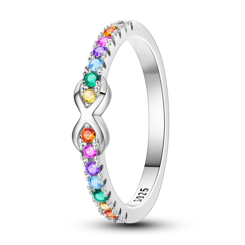 925 Sterling Silver Women’s Rings – Elegant Cubic Zirconia Designs, Multiple Styles & Sizes