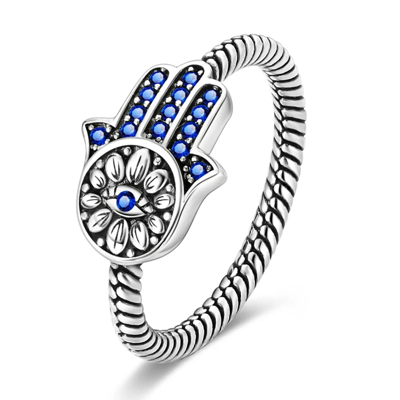 925 Sterling Silver Women’s Rings – Elegant Cubic Zirconia Designs, Multiple Styles & Sizes