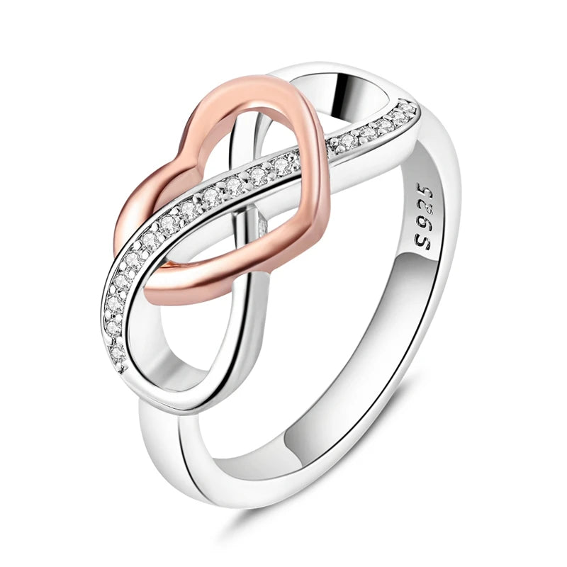 925 Sterling Silver Women’s Rings – Elegant Cubic Zirconia Designs, Multiple Styles & Sizes