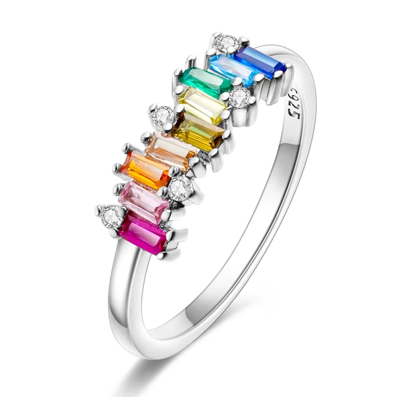 925 Sterling Silver Women’s Rings – Elegant Cubic Zirconia Designs, Multiple Styles & Sizes