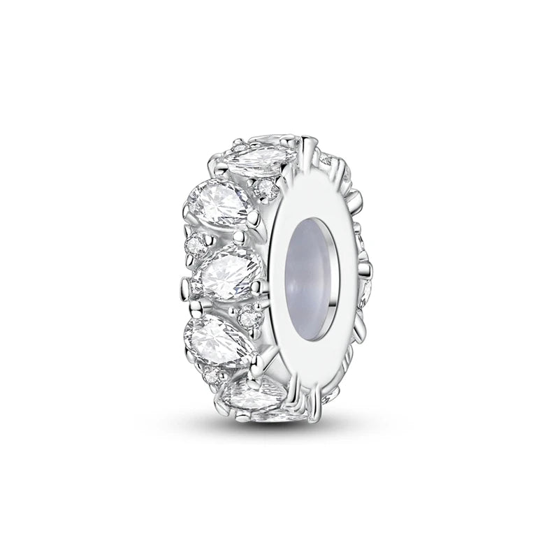 925 Sterling Silver Colorful Bead Charms – Fits Pandora Bracelets